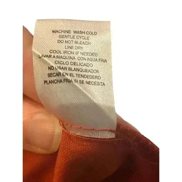 City Studio Orange Tiered Ruffled Fit and Flare Dress in Size Small, Pre-Owned. - Picture 6 of 7